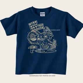 Kid's MX Dirt Bike T-Shirt "Dirt Brains" Kid's MX Dirt Bike T-Shirt "Dirt Brains"