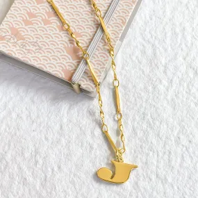 Letter Necklace (J) - Gold Letter Necklace (J) - Gold