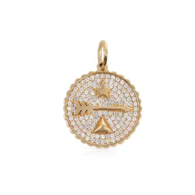 MEDIUM KARMA DIAMOND TALISMAN CHARM MEDIUM KARMA DIAMOND TALISMAN CHARM