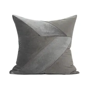 Modern Taupe and Grey Throw Cushion Modern Taupe and Grey Throw Cushion