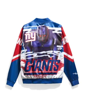 New York Giants Fanimation Satin Jacket New York Giants Fanimation Satin Jacket