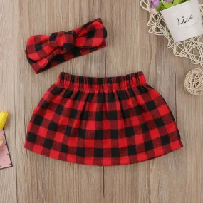 Plaid Skirt Headband Outfit Plaid Skirt Headband Outfit