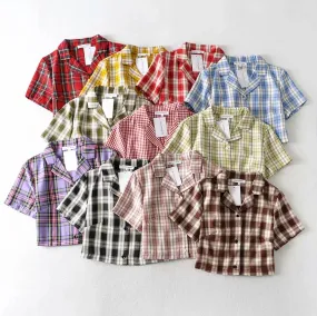 "KEEP IT PLAID" BUTTON UP SHIRT "KEEP IT PLAID" BUTTON UP SHIRT