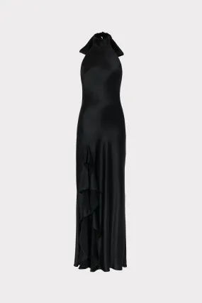 Roux Hammered Satin Gown Roux Hammered Satin Gown
