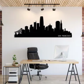 San Francisco Skyline - Metal Wall Art San Francisco Skyline - Metal Wall Art