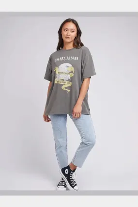 Silent theory eagle eye tee - coal Silent theory eagle eye tee - coal