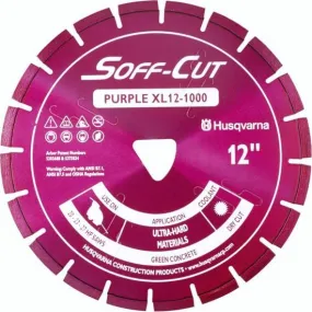 Soff Cut Excel 1000 Series Purple Husqvarna Diamond Blade Soff Cut Excel 1000 Series Purple Husqvarna Diamond Blade