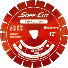 Soff Cut Excel 3000 Series Red Husqvarna Diamond Blade Soff Cut Excel 3000 Series Red Husqvarna Diamond Blade