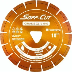 Soff Cut Excel 4000 Series Orange Husqvarna Diamond Blade Soff Cut Excel 4000 Series Orange Husqvarna Diamond Blade