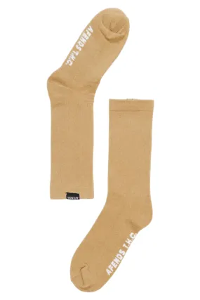 Tan Everyday Hemp Socks One Pack Tan Everyday Hemp Socks One Pack