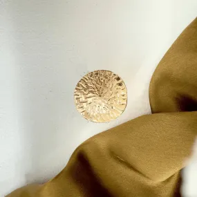 TFC Mashed Potato Gold Plated Adjustable Ring TFC Mashed Potato Gold Plated Adjustable Ring