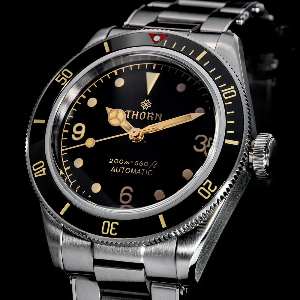 Thorn 39mm Diver 6200 Retro Diver Watch