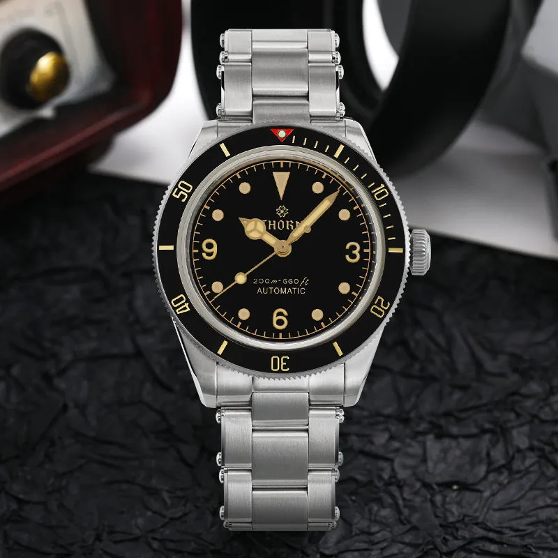 Thorn 39mm Diver 6200 Retro Diver Watch