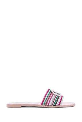 VALENTINO WOMAN PINK SANDALS & SLIDES VALENTINO WOMAN PINK SANDALS & SLIDES