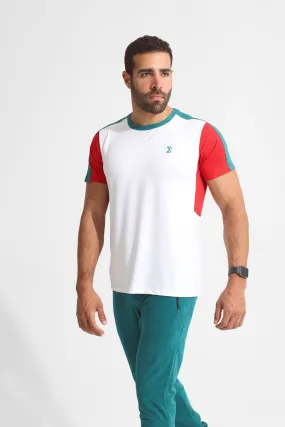 White Contrast Tee White Contrast Tee
