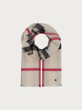Zarte Stola mit FRAAS Plaid Karo aus reinem Kaschmir Zarte Stola mit FRAAS Plaid Karo aus reinem Kaschmir